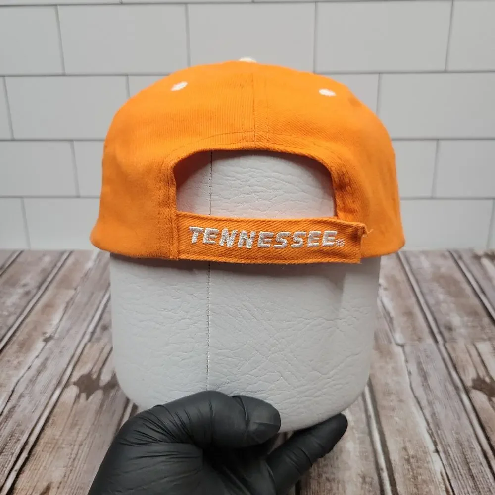 Tennessee Volunteers Adjustable Hat Orange White NCAA Headmaster Cotton Cap